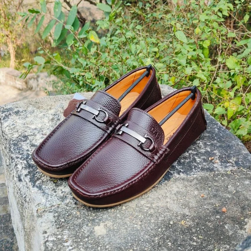 mens brown loafer