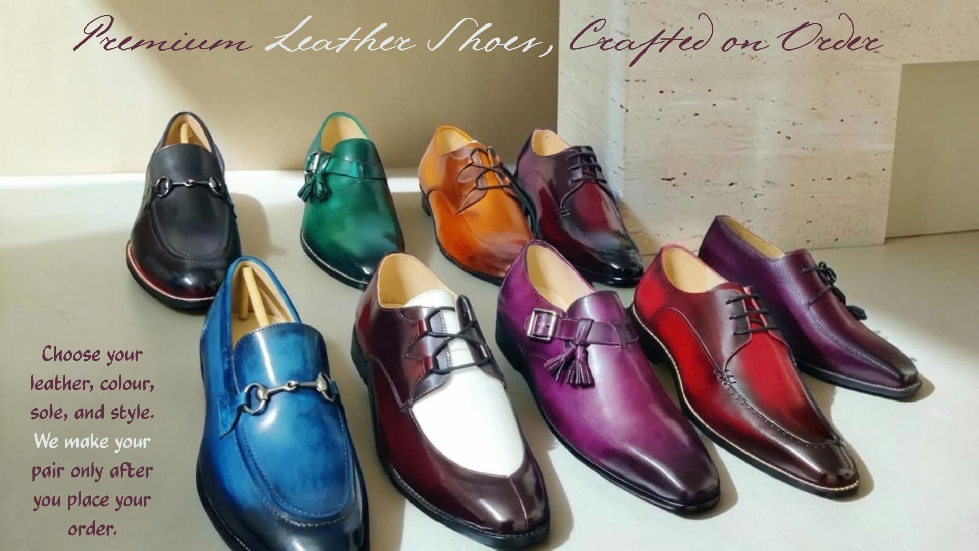 PREMIUM LEATHER SHOE MADE TO ORDER